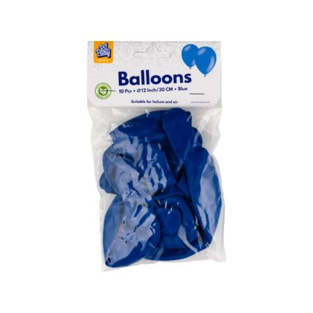 Paperdreams ballonnen 10 pcs blauw | Paperdreams