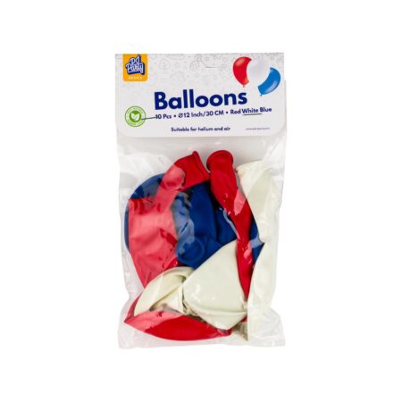 Paperdreams ballonnen 10 pcs r/w/b | Paperdreams
