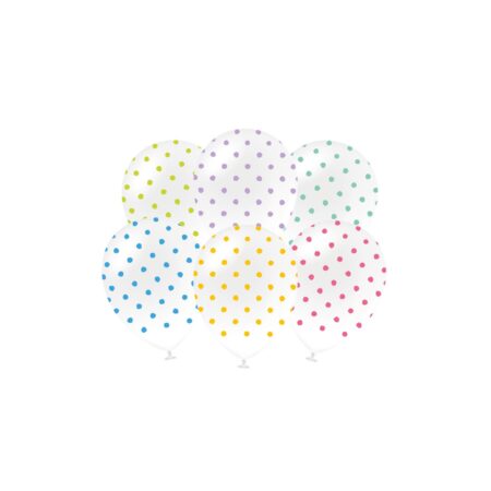 Paperdreams ballonnen Party dots 6st | Paperdreams