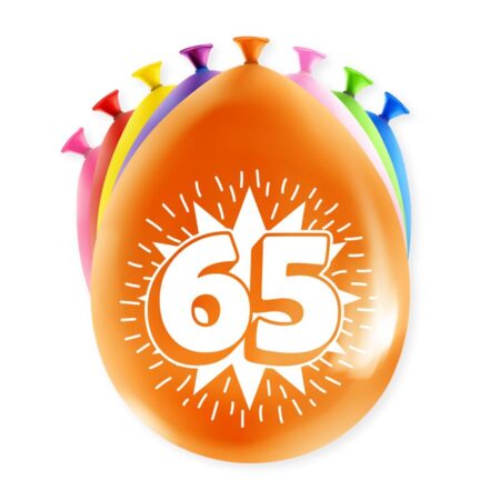Paperdreams cijferballonnen - 65 jaar | Paperdreams