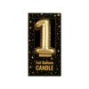 Paperdreams folie ballon kaars goud - 1 | Paperdreams