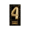 Paperdreams folie ballon kaars goud - 4 | Paperdreams