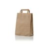 Papieren draagtas bruin 32x14x42cm 50st | Merkloos