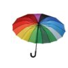 Paraplu regenboog Ø112cm met 16 baleinen | Gerkimex