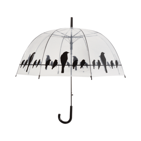 Paraplu transparant vogels / Esschert Design | Esschert Design