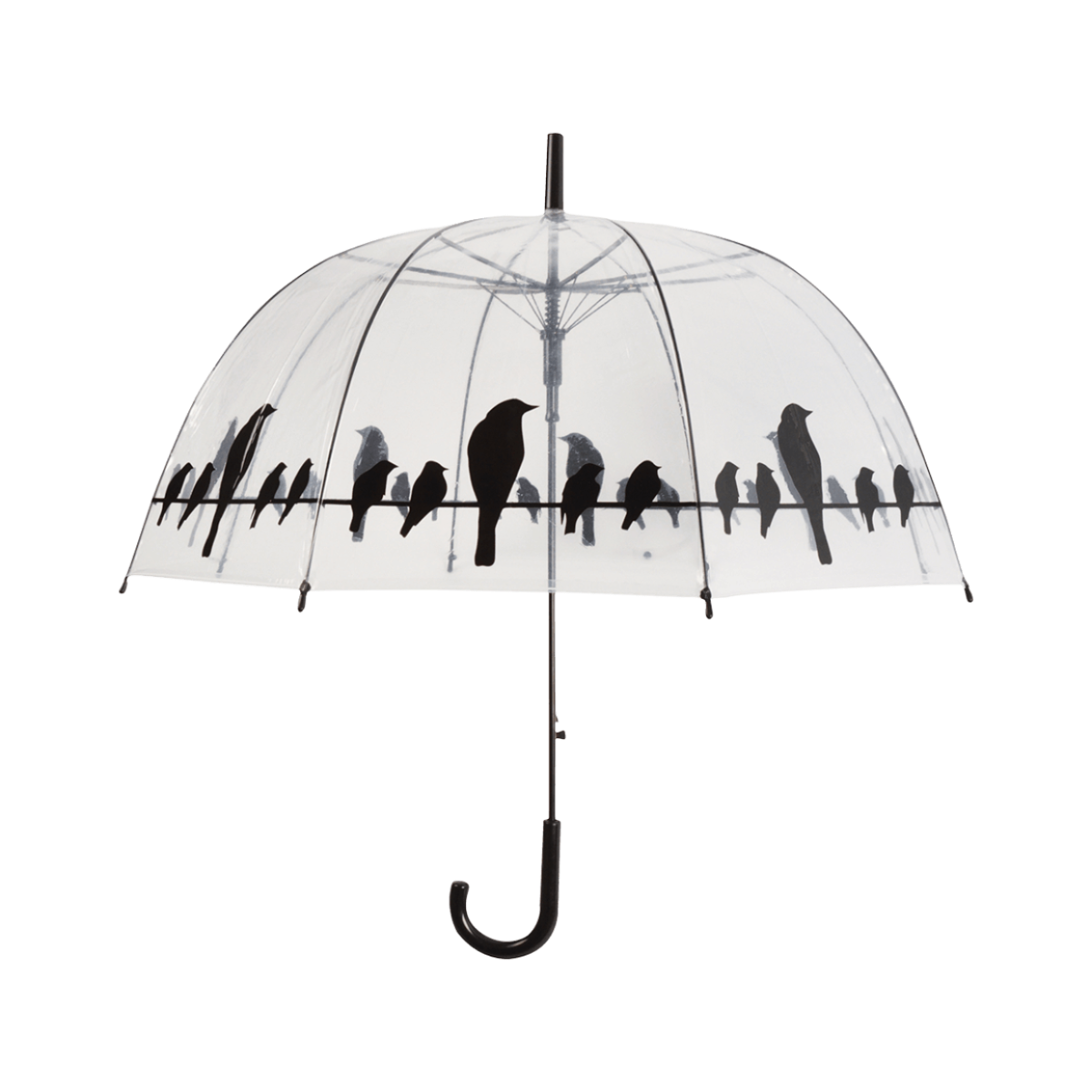 Paraplu transparant vogels / Esschert Design | Esschert Design