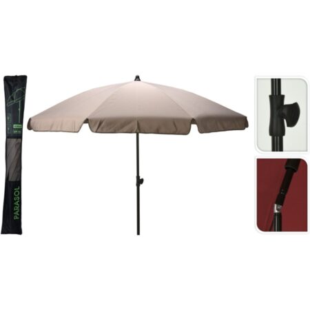 Parasol 200Cm Doorsnee Taupe | Progarden