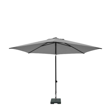 Parasol ELBA PUSH-UP 300cm licht grijs | Madison