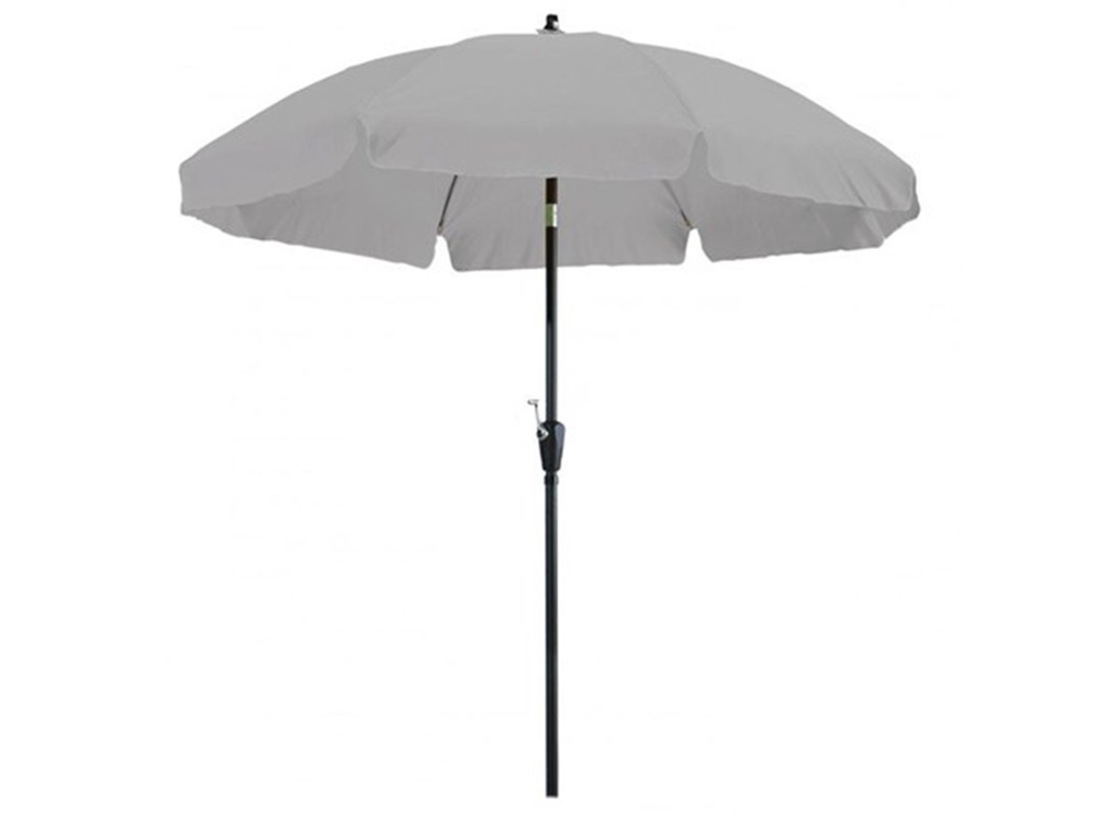 Parasol LANZAROTE 250cm Opdraai Grijs | Madison