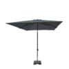 Parasol MORAIRA PUSH-UP 230x230 grijs | Madison