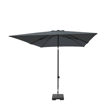 Parasol MORAIRA PUSH-UP 230x230 grijs | Madison