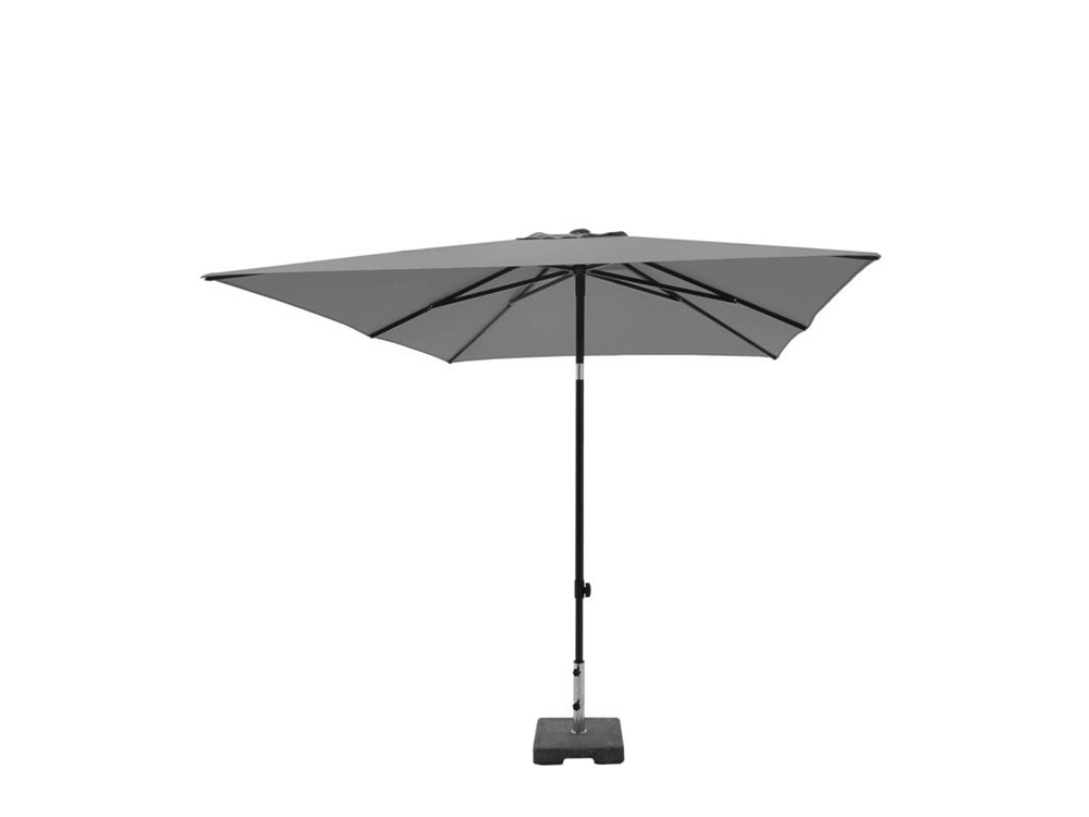 Parasol MORAIRA PUSH-UP 230x230 lichtgri | Madison
