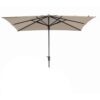 Parasol Syros 280x280cm opdraai ECRU | Madison