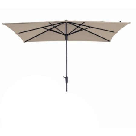Parasol Syros 280x280cm opdraai ECRU | Madison