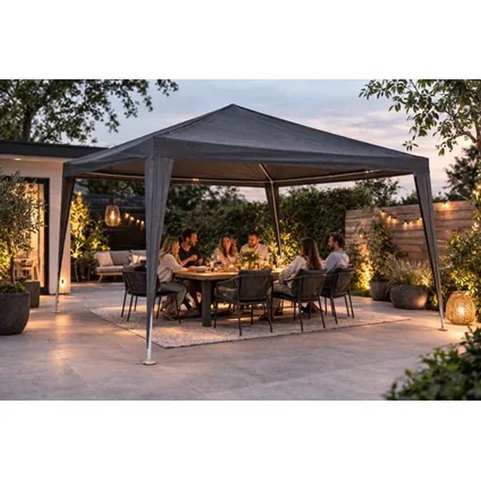 Partytent 300x300cm Grijs |
