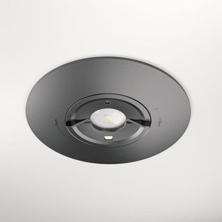 Parvos - LED Inbouwspot Noodverlichting Zwart - 1