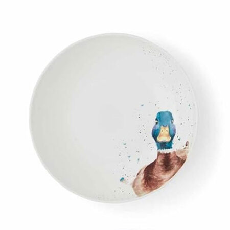 Pasta Bowl 22cm Duck | Wrendale design