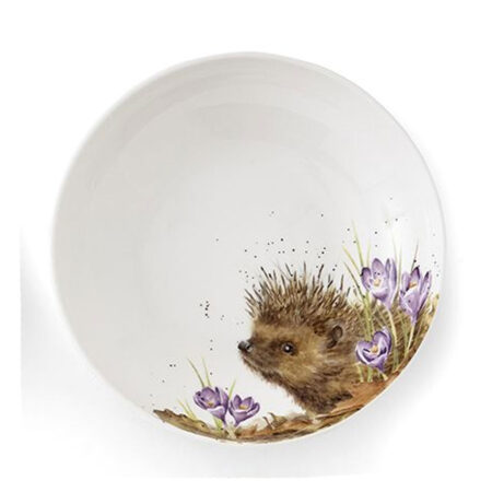 Pasta Bowl 22cm Hedgehog | Wrendale design