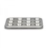 Patisse Mini-Muffinvorm Silvertop 12 vaks | Patisse