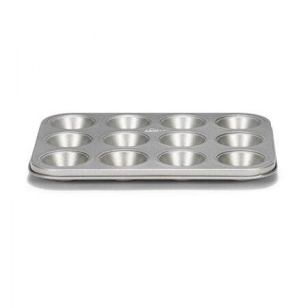 Patisse Mini-Muffinvorm Silvertop 12 vaks | Patisse