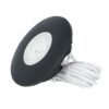 Pavo LED inbouwspot Plat (meubelspot) - 3W 300 Lumen - 2700K warm wit - Lage inbouwdiepte - Dimbaar - Rond - Voor binnen - Zwart | HOFTRONIC