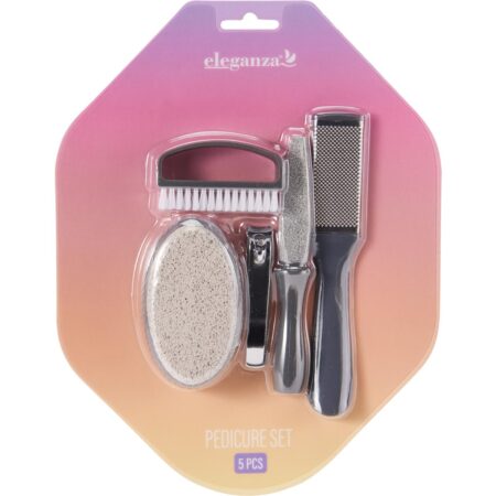 Pedicureset eleganza 5-delig | Eleganza