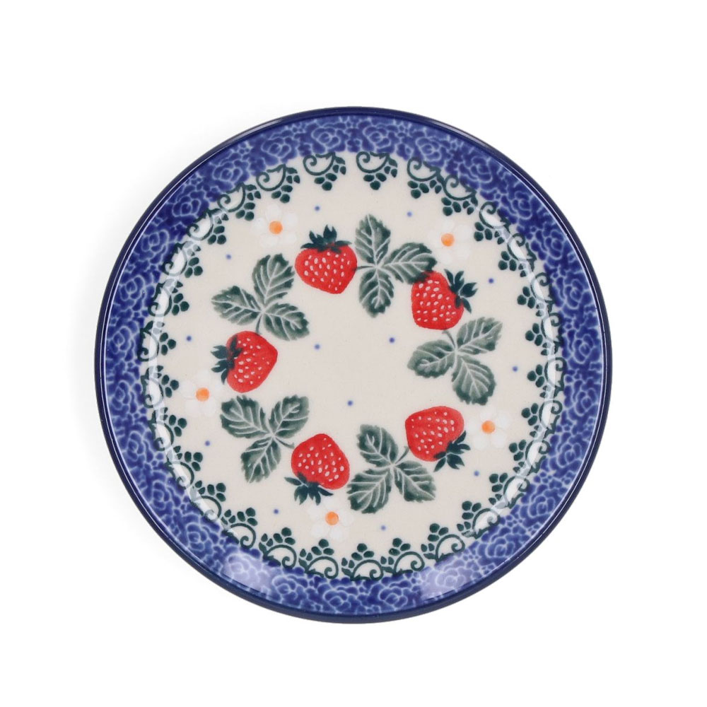Petit four 12.3cm - Strawberries | Bunzlau Castle