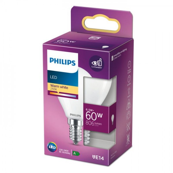 Philips LED lamp E14 6
