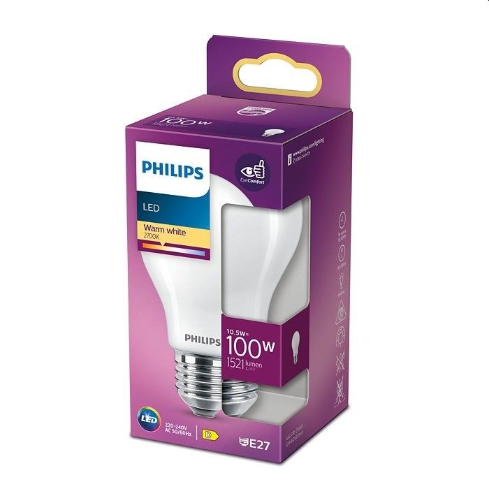 Philips Led Lamp E27 10