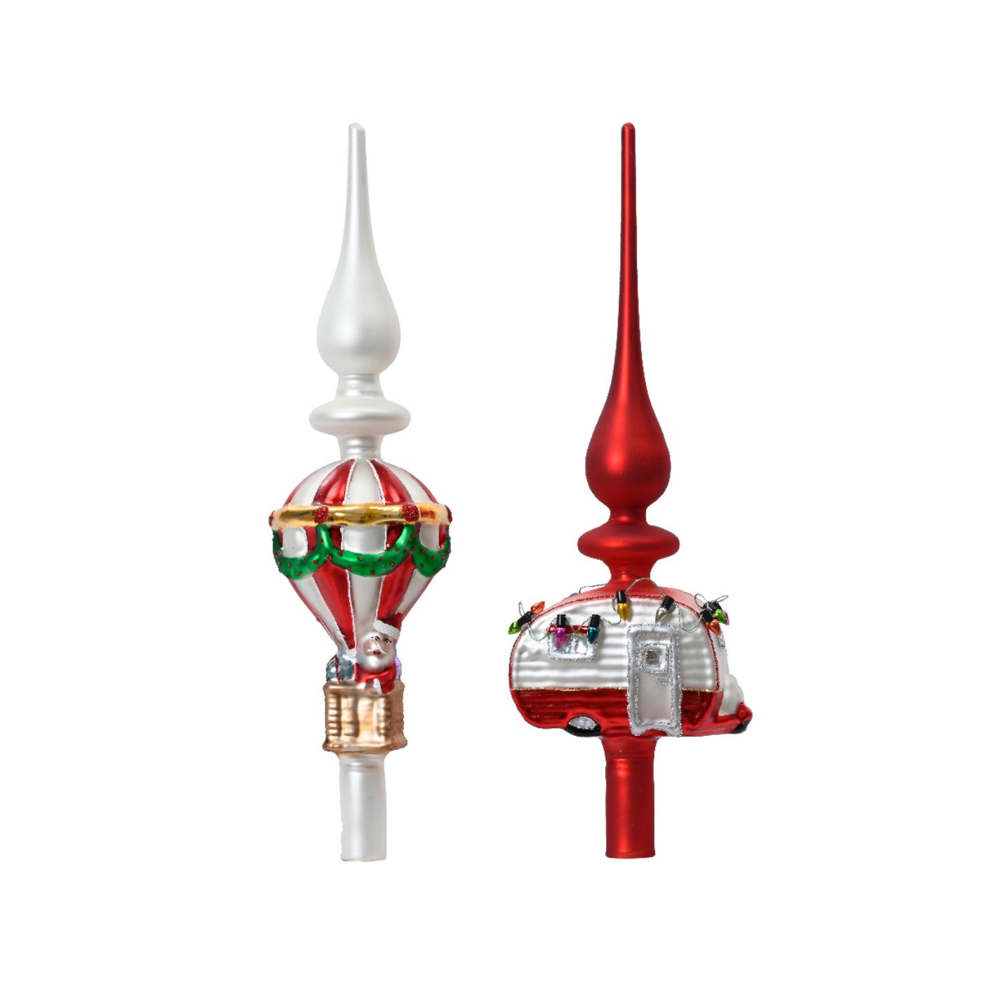 Piek Heteluchtballon/Caravan glas 31cm | Decoris