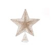 Piek Ster Spiraal Glitter 20xh23cm goud | HBX natural living