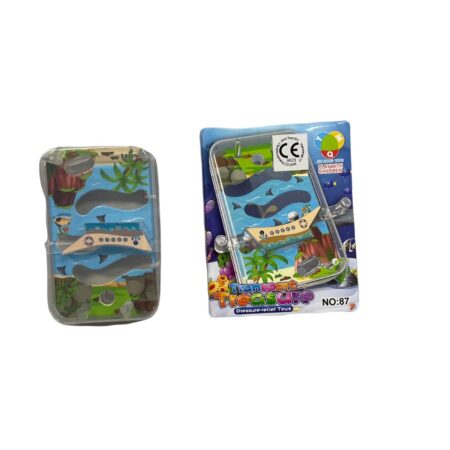 Pin ball spel boot 8cm | Merkloos