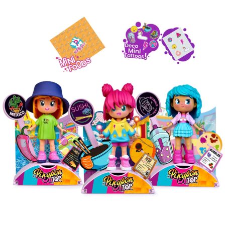 Pinypon Top Foodie Girl 11cm | Pinypon