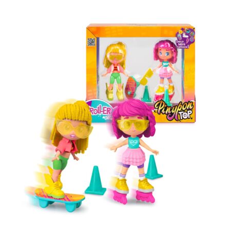 Pinypon Top Roller Girls set met tattoos | Pinypon