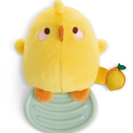 Piu Piu baby knuffeltje met bijtring - 10 cm | Molang