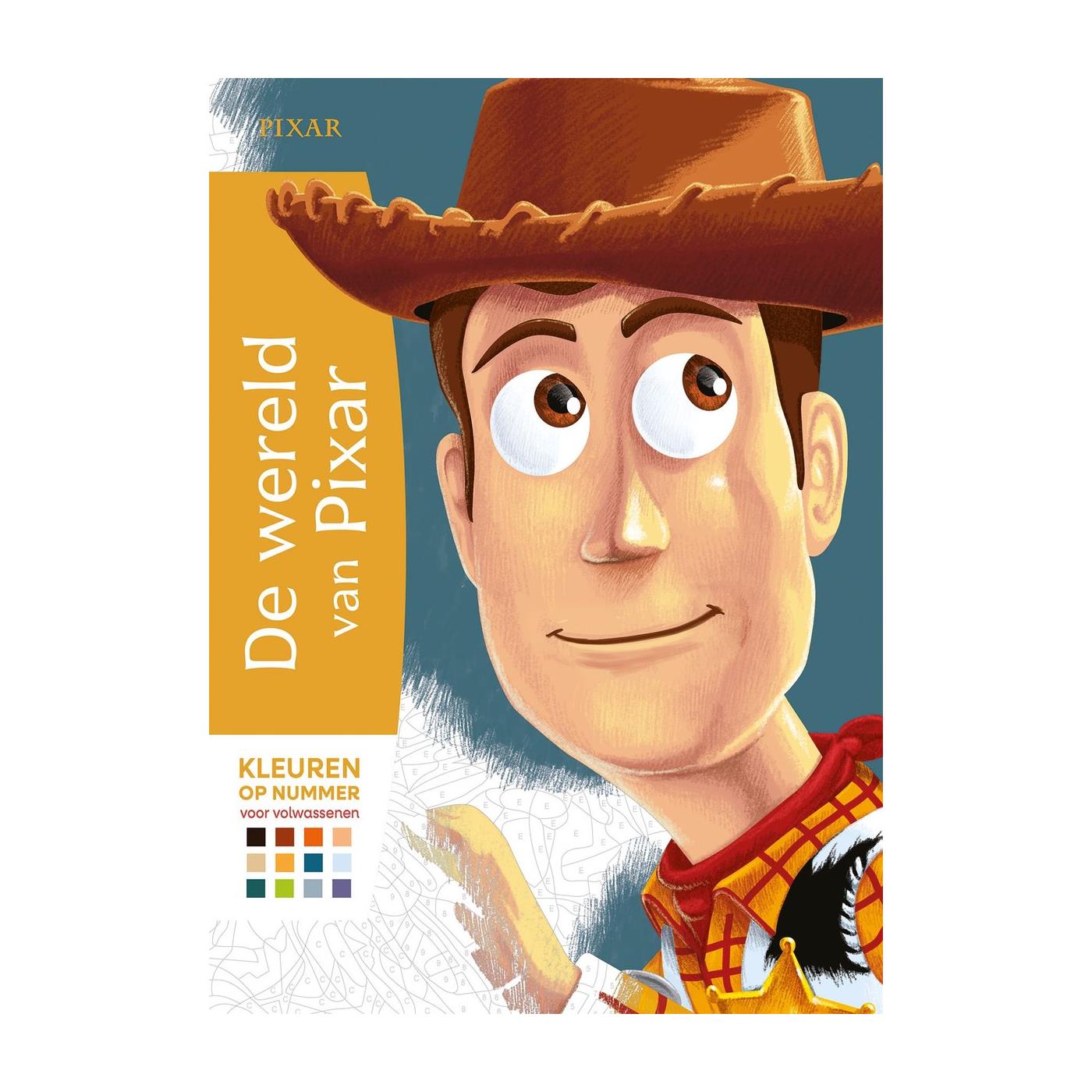 Pixar - Kleuren op nummer | Deltas