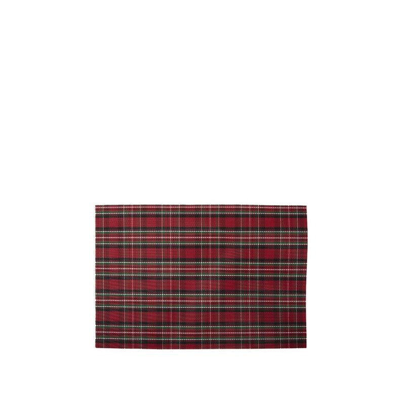 Placemat 30x45cm kerst ruit | Svenska Living