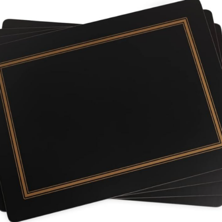 Placemat Black Classic
