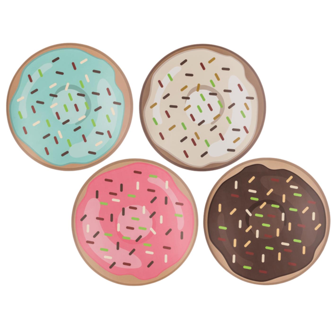Placemat Donut Ø38cm 4 ass. | OOTB