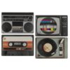 Placemat Hi-Fi elementen 44x29cm 4 ass. | OOTB