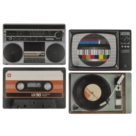 Placemat Hi-Fi elementen 44x29cm 4 ass. | OOTB