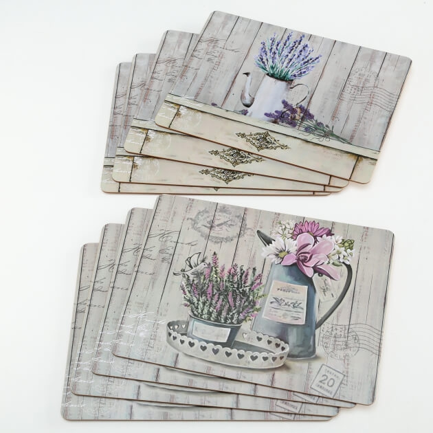 Placemat Lavendel set | Boltze