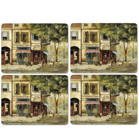 Placemat Parisian scenes