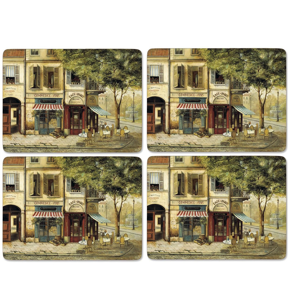 Placemat Parisian scenes
