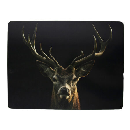 Placemat zwart edelhert | B Living