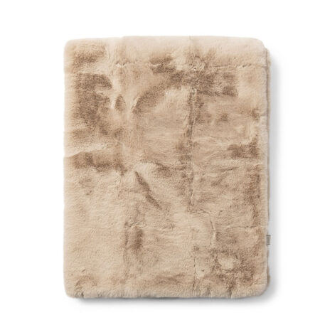 Plaid Riviera Maison Alba Faux Fur Throw 180x130 | Riviera Maison
