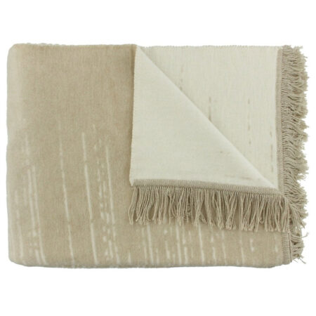 Plaid Streps Naturel 150x200 | Claudi