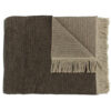 Plaid Unami Chocolate 150x200 | Claudi