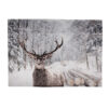 Plaid Wit Bruin Hert Winter | Clayre&Eef