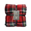 Plaid polyester flanel ruit 150x200cm | Decoris